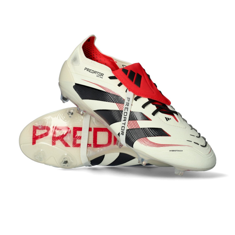Football Boots adidas Predator Elite FT FG Off White-Core Black
