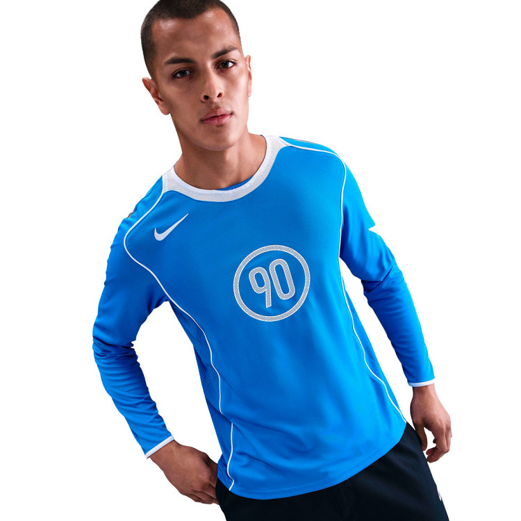 blue nike long sleeve t shirt