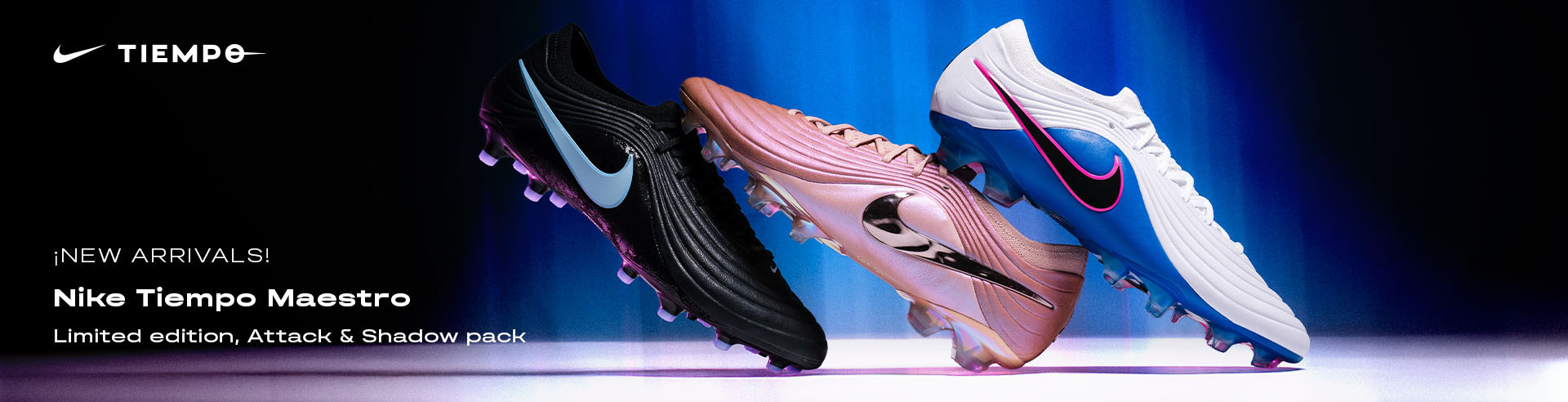 nike tiempo maestro attack + shadow + launch  new arrivals enero 2026 es